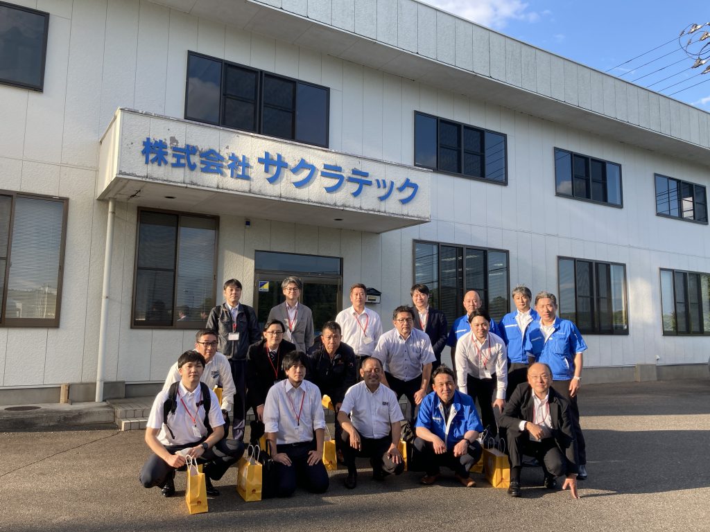 6月16日（株）長谷川機械製作所様＆（株）サクラテック様の工場見学会